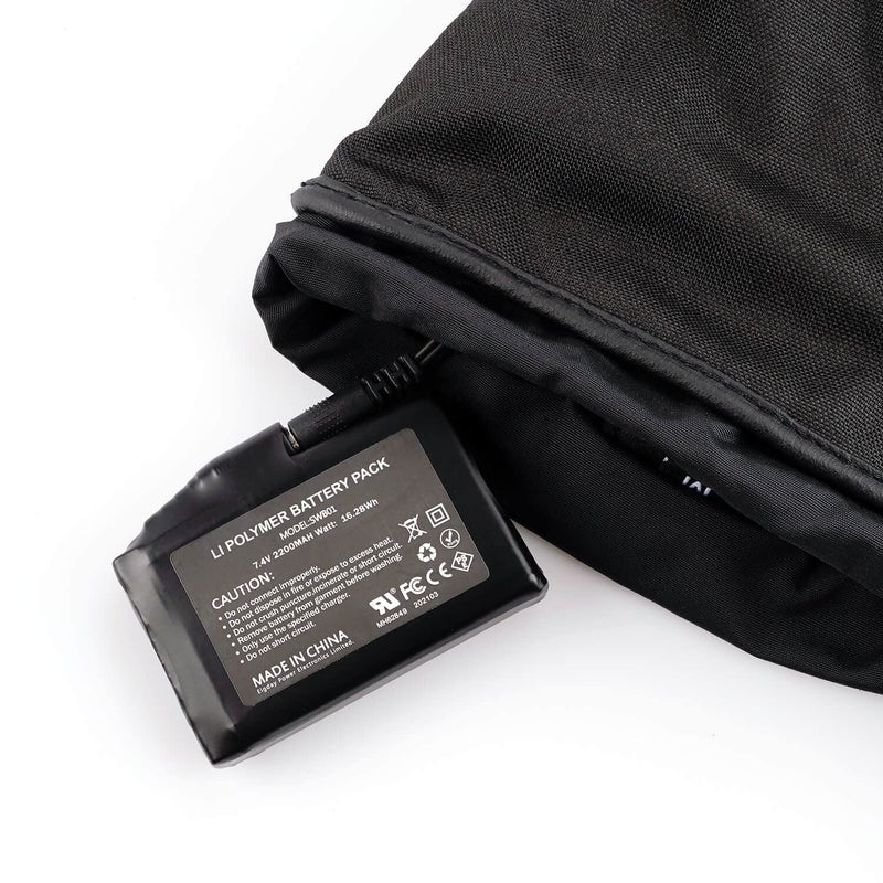 SNOW DEER 7.4V 2200MAH Rechargeable Li-ion Batteries (2pcs Battary only,not Include Charger) - Image 5
